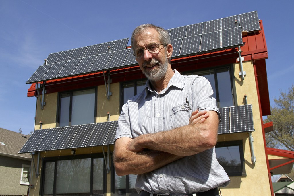 In seven short years Peter Amerongen’s super energy efficient homes evolved rapidly. This Belgravia net-zero home, built just five years after the first gets half its heat from passive solar energy, has no furnace, no gas hook up and a very simply mechani