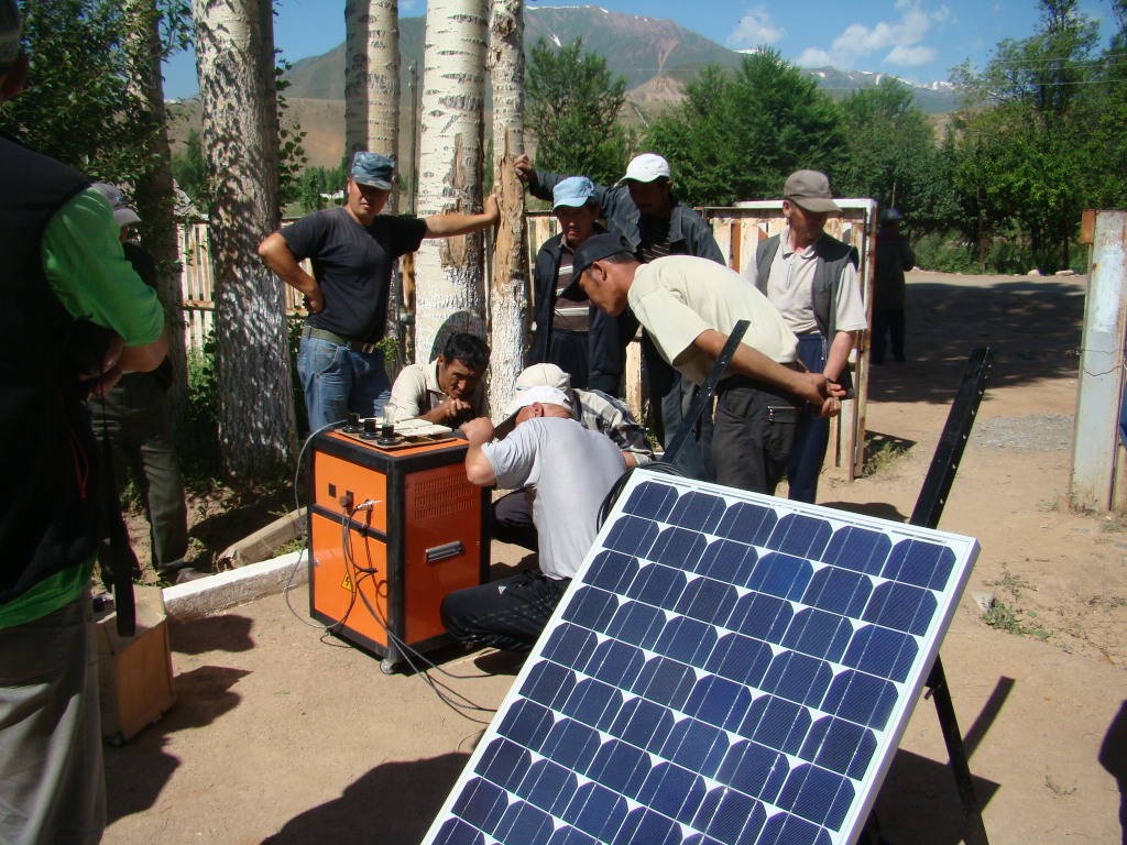 Learning about solar panels