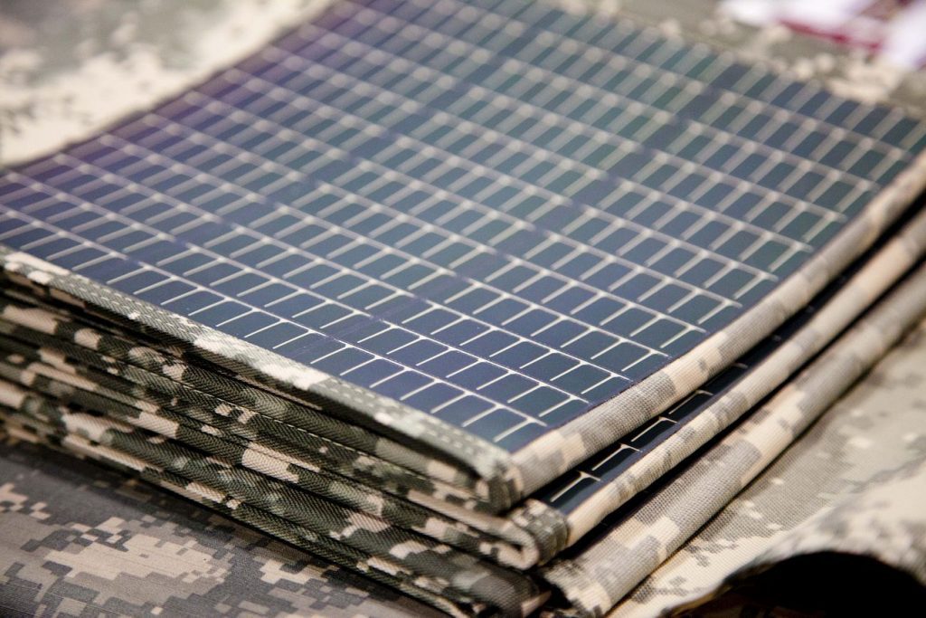 Military portable solar panels