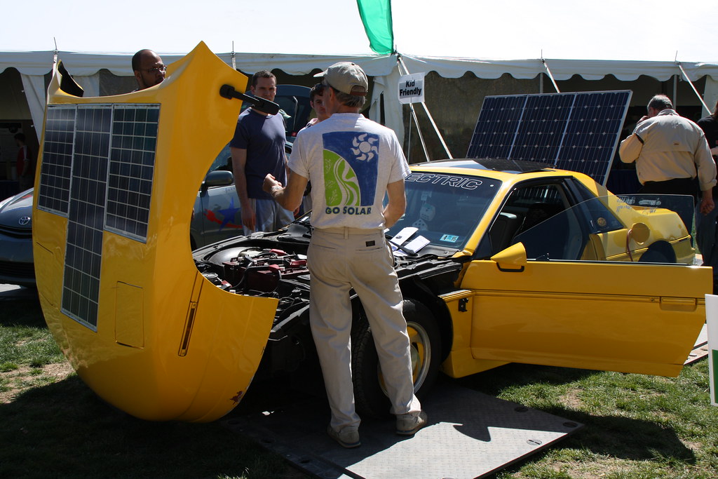 Solar - Electric Car on Mall
