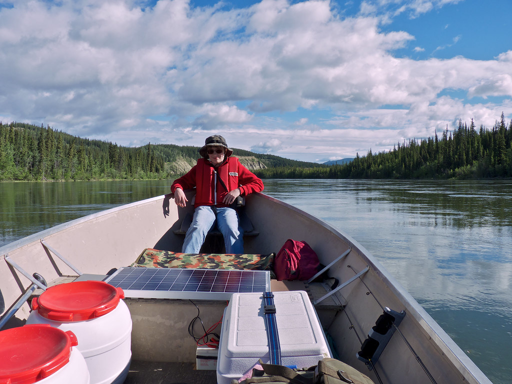 Solar Recharging of Body and Gadgets - Thirty Mile River Trip