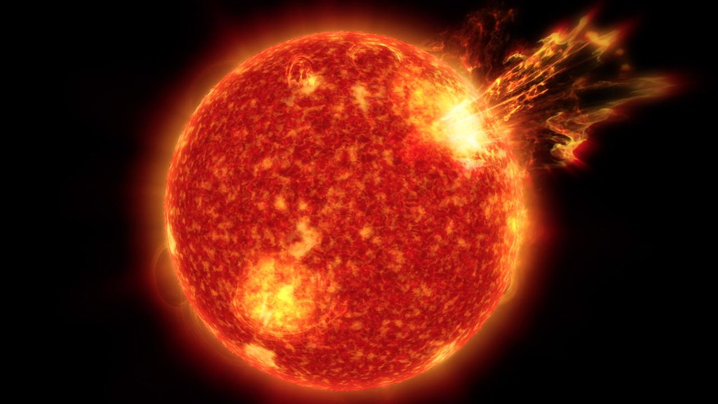 Solar Storms May Have Been Key to Life on Earth