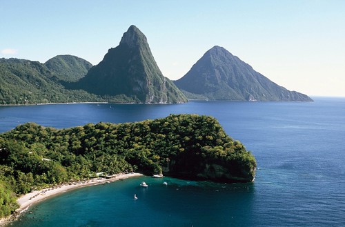 The Gros and Petit Pitons - St. Lucia