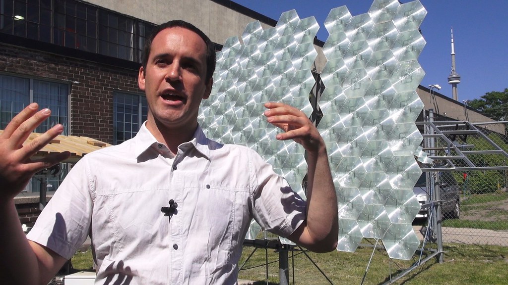 Their goal is to commercialize a solar tracking concentrated solar sy