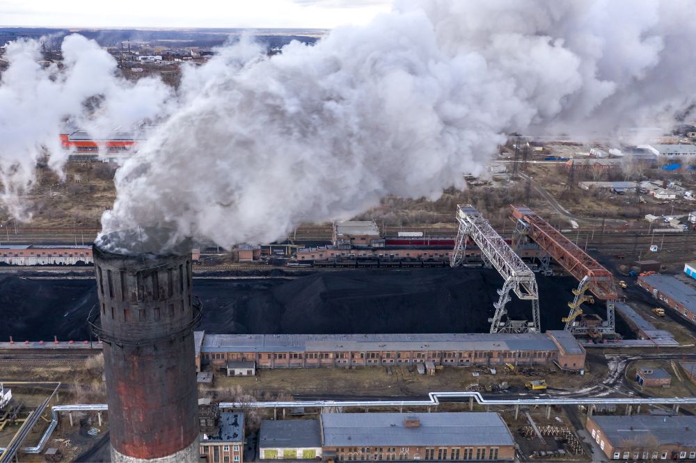 Coal combustion in power plants